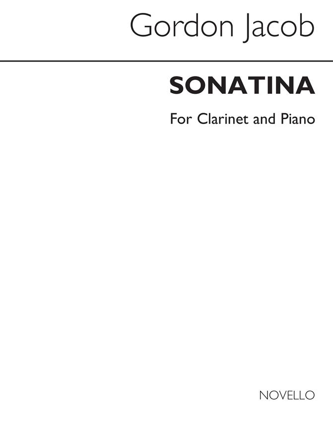 Gordon Jacon: Sonatina for Viola And Piano (Clarinet and Piano)