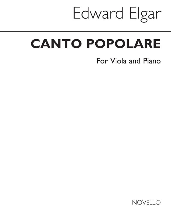 Edward Elgar: Canto Populare