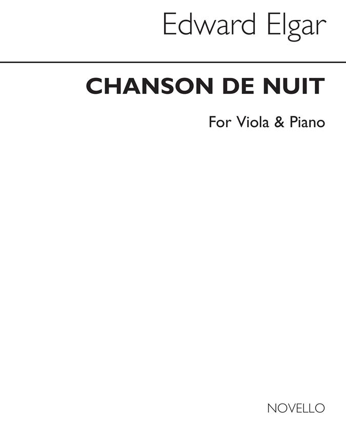 Elgar Chanson De Nuit