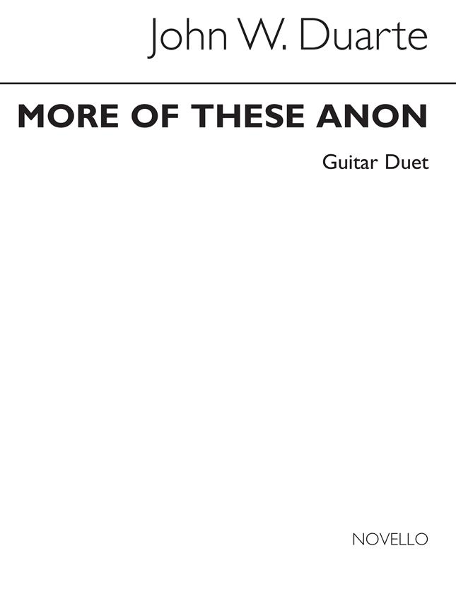 Duarte More Of These Anon 2 Guitars