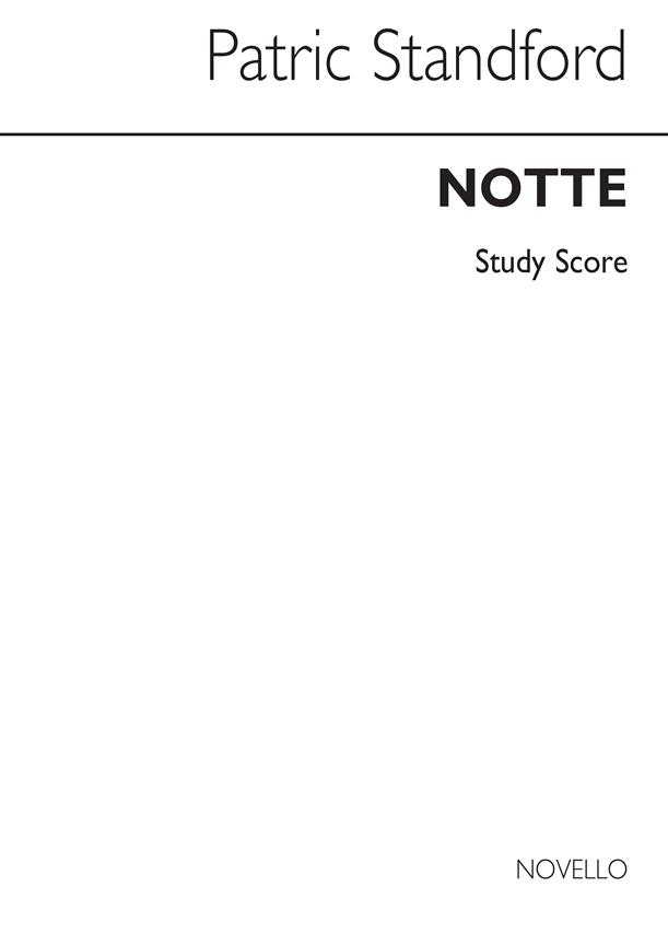 Notte For Chamber Orchestra