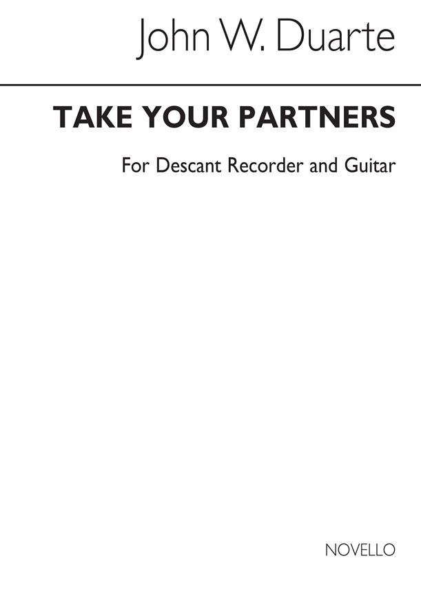 Take Your Partners for Descant Recorder and Guitar