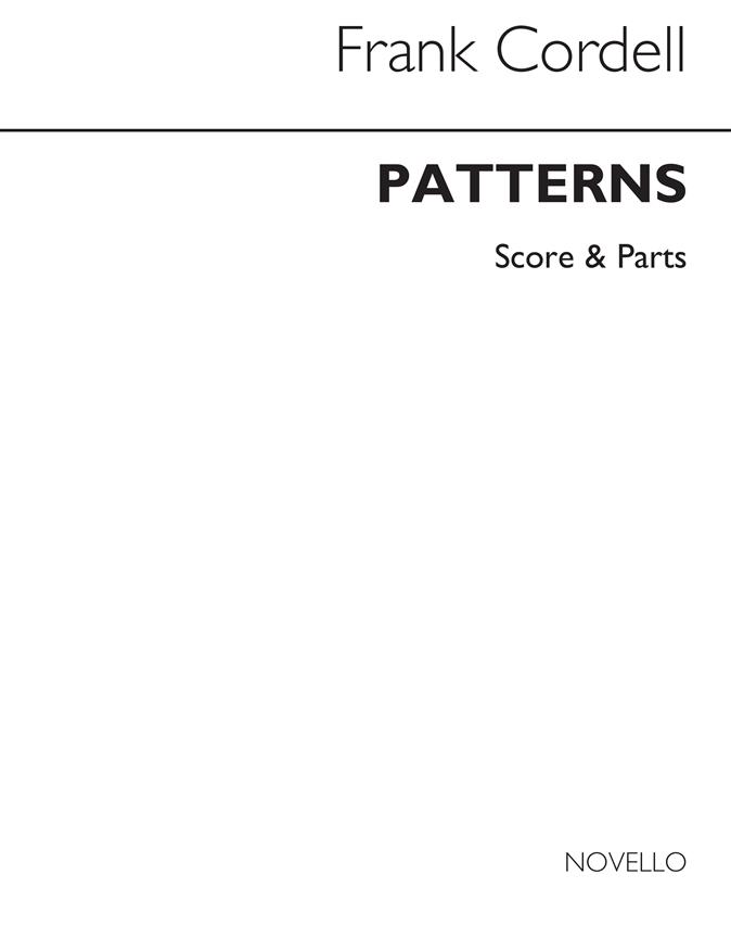 Patterns For Saxophone Quartet