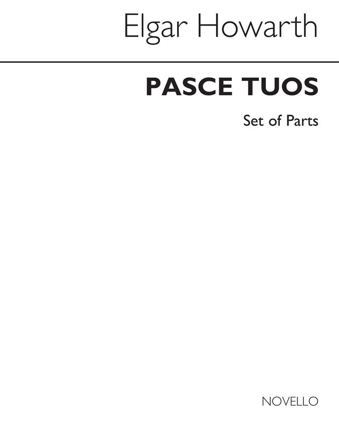 Pasce Tuos for Brass Ensemble (Parts)