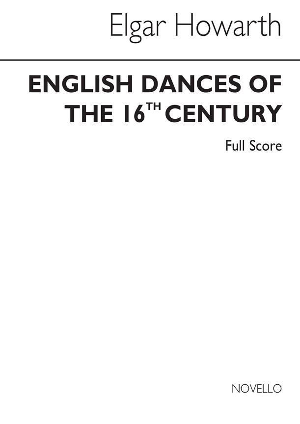 English Dances From the 16th Century