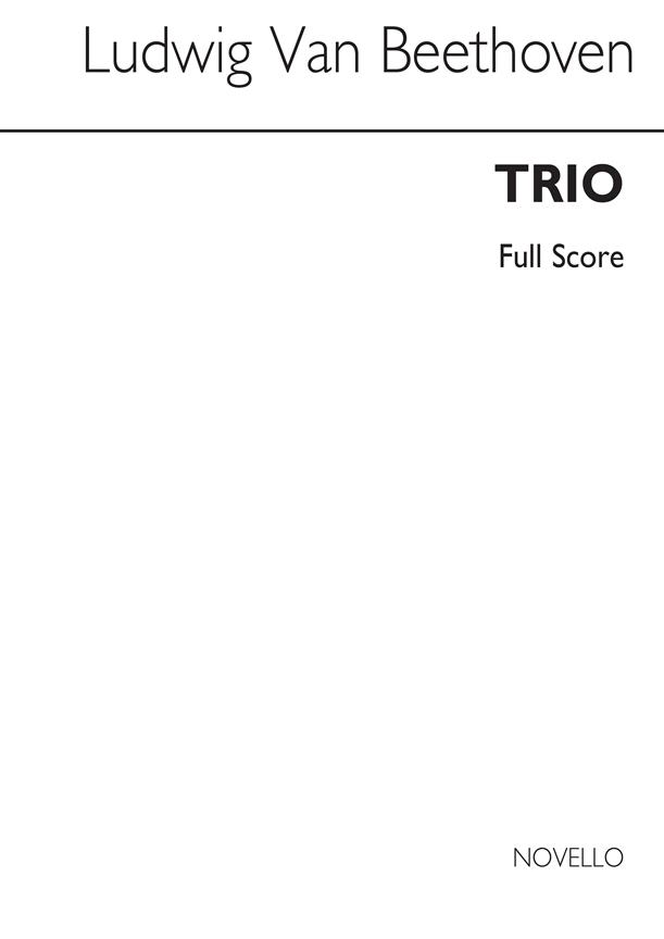 L Trio Op87 (3 Equal Clarinets) Score