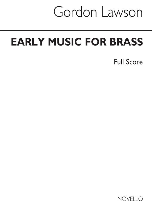 Early Music For Brass Ensemble