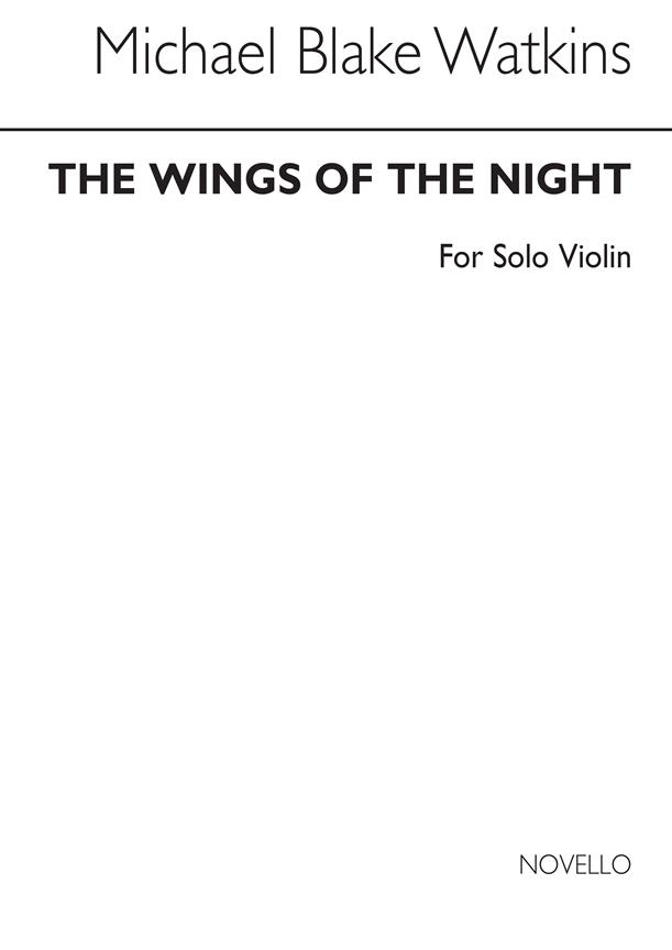 Wings Of Night fuer Solo Violin