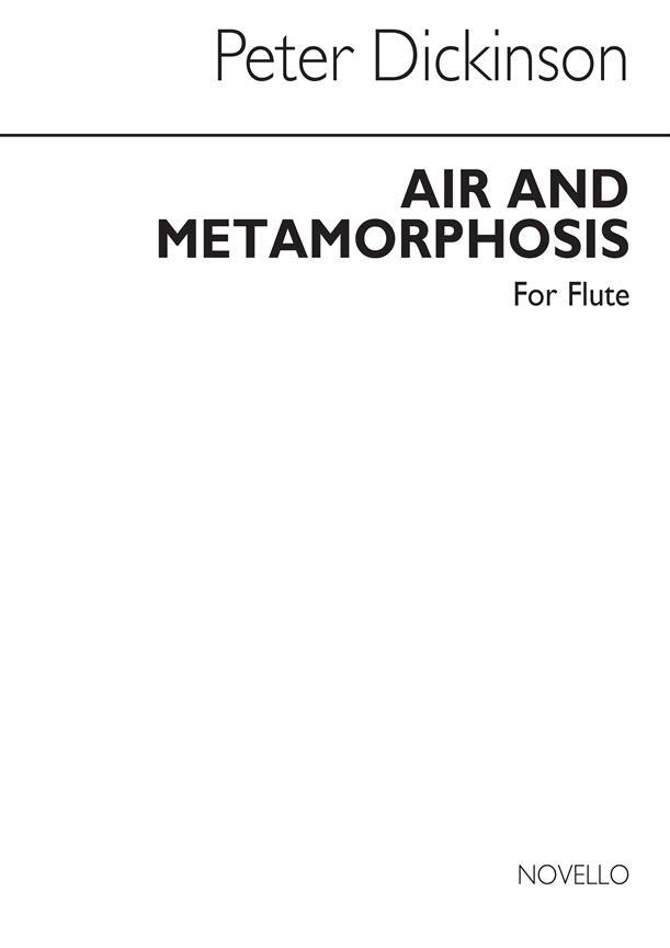 Air And Metamorphosis fuer Solo Flute