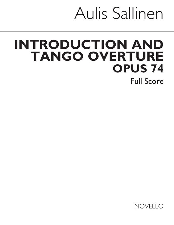 Introduction And Tango Overture Op.74