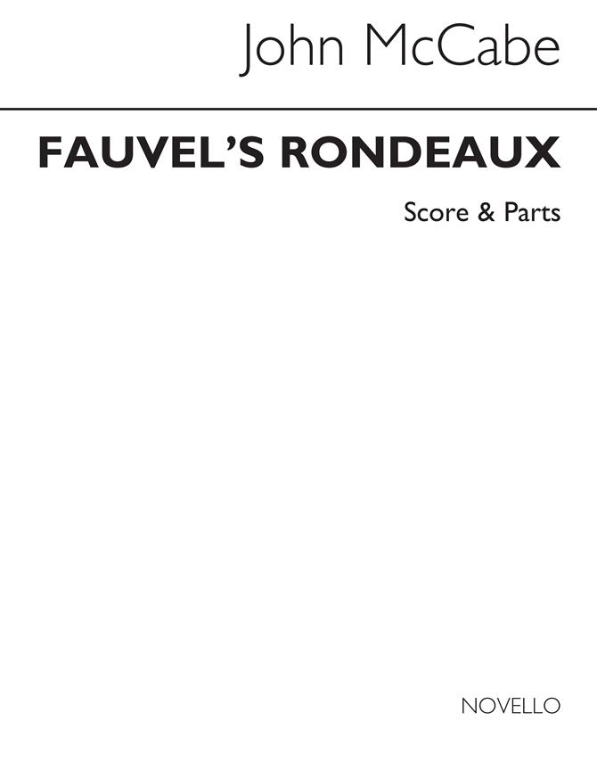 Fauvel's Rondeaux For Clarinet Violin And Piano