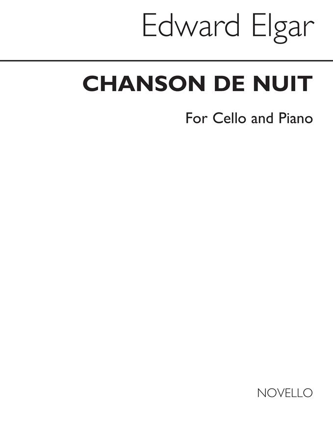 Chanson De Nuit (Cello/Piano)