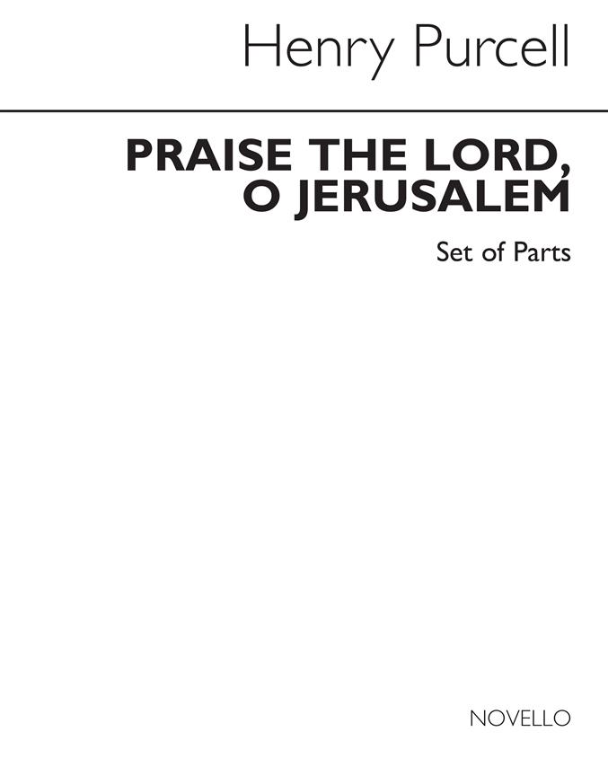 Society Volume 17 - Praise The Lord, O Jerusalem