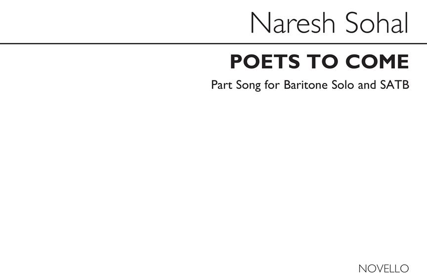 Poets To Come Solo Bass with SATB Chorus