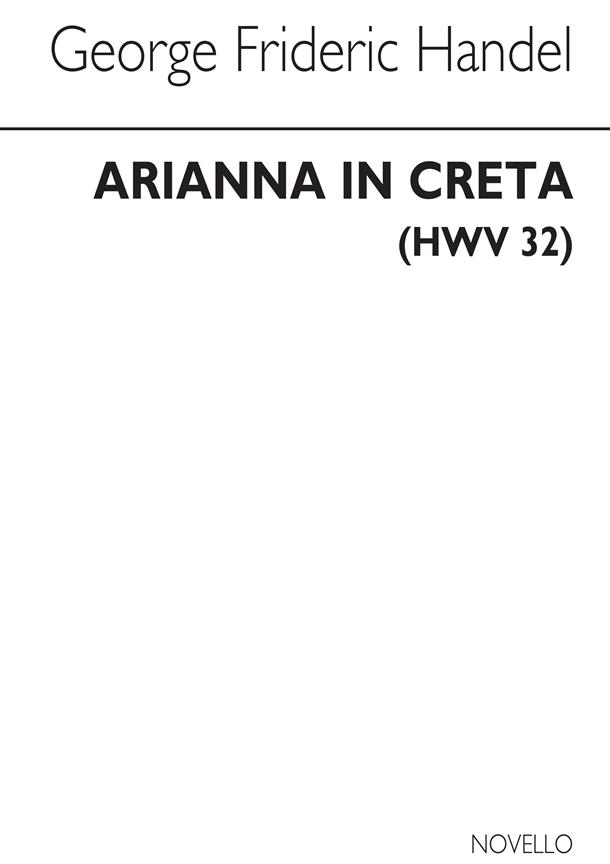 Arianna In Creta HWV 32