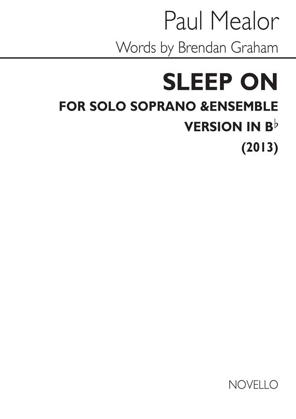 Sleep On (In B-Flat)