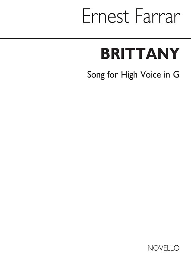 Farrar Brittany In G High Voice/Piano