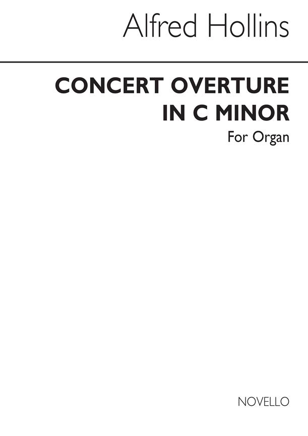 Concert Overture No.1 In C Minor For Organ