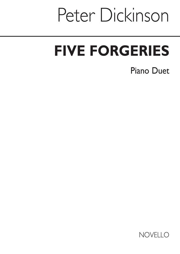 Five Forgeries For Piano Duet