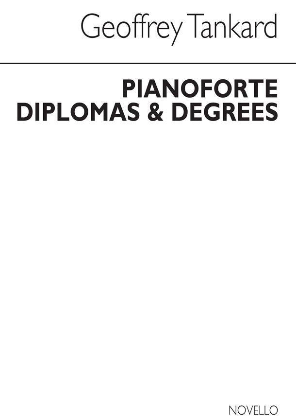 Piano Diplomas And Degrees