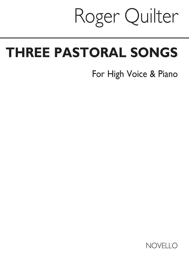 Three Pastoral Songs Op.22 (High Voice/Piano)