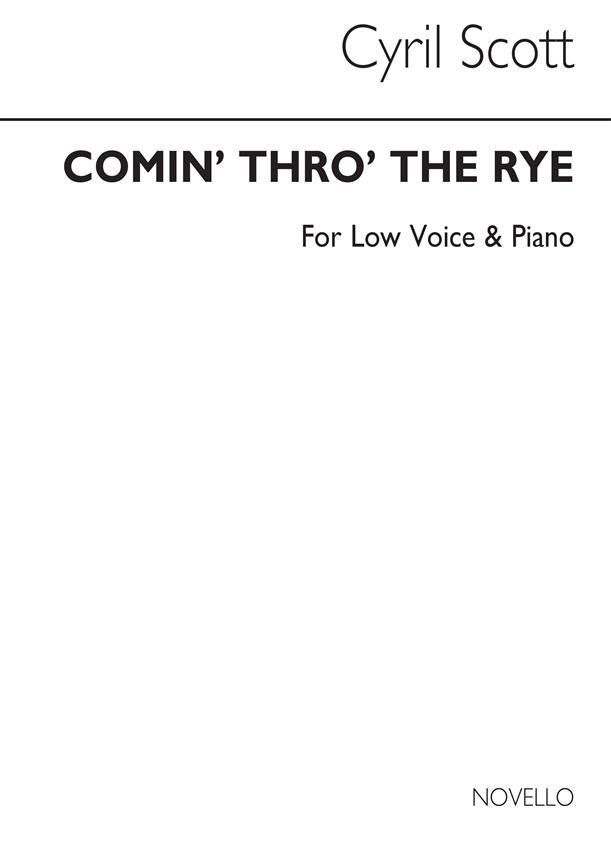 Comin' Thro' The Rye-low Voice/Piano (Key-g)