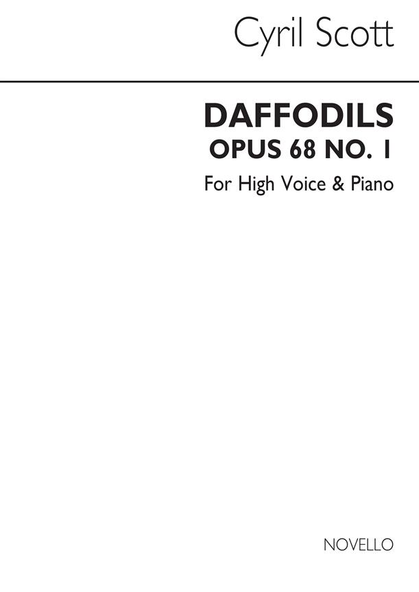 Daffodils Op68 No.1-high Voice/Piano