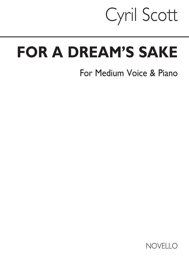 For A Dream's Sake-medium Voice/Piano (Key-b Flat)