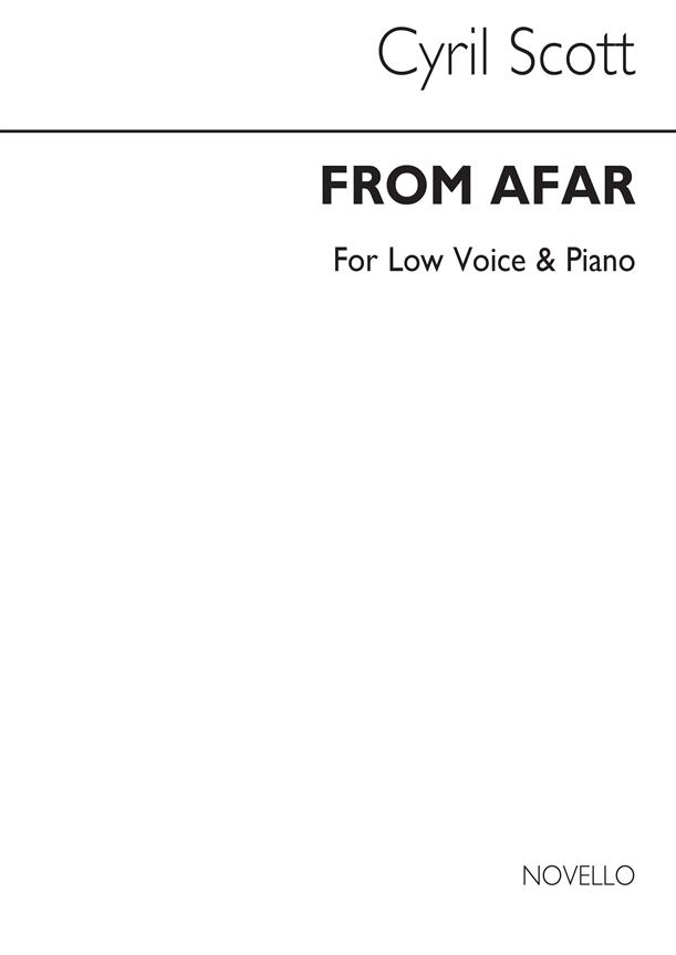 From Afar (D'outremer)-low Voice/Piano (Key-c)