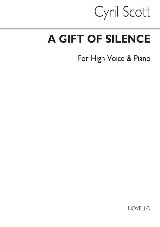 A Gift Of Silence Op43 No.1 (Key-a Flat)