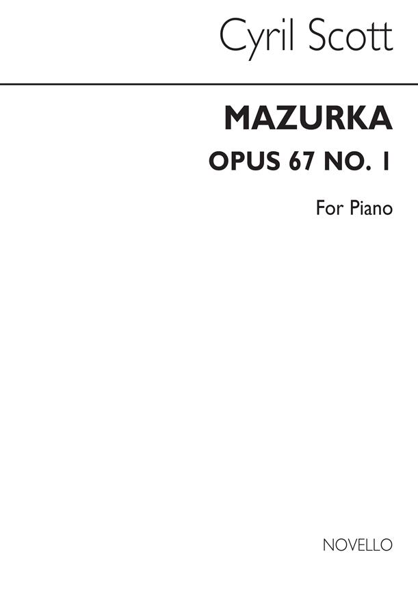 Mazurka Op67 No.1 Piano