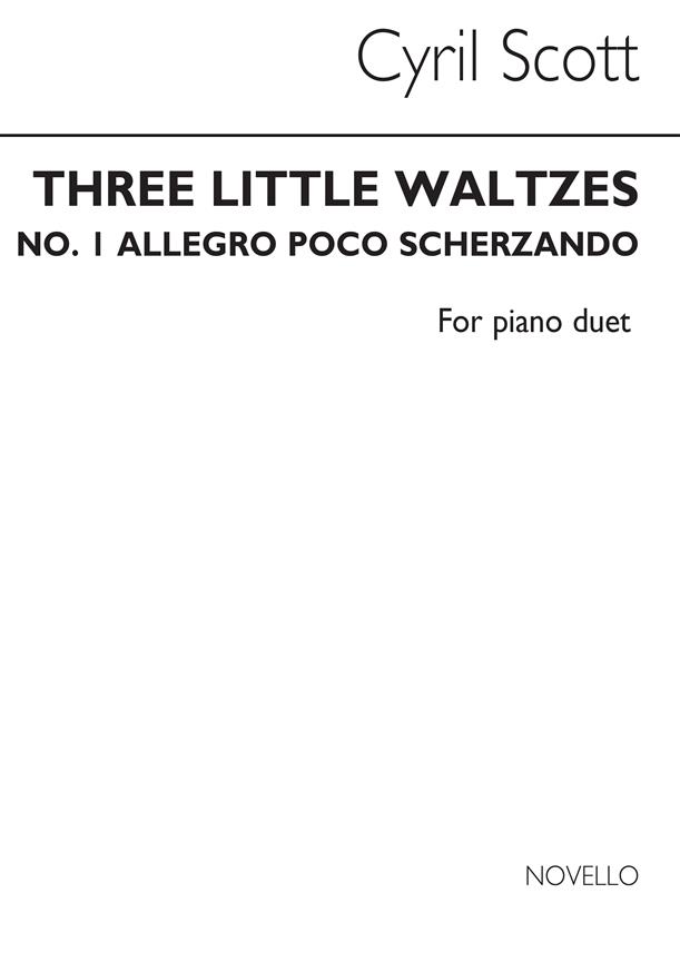 Three Little Waltzes (Mov.1(allegro Poco Scherzando) Piano Duet)