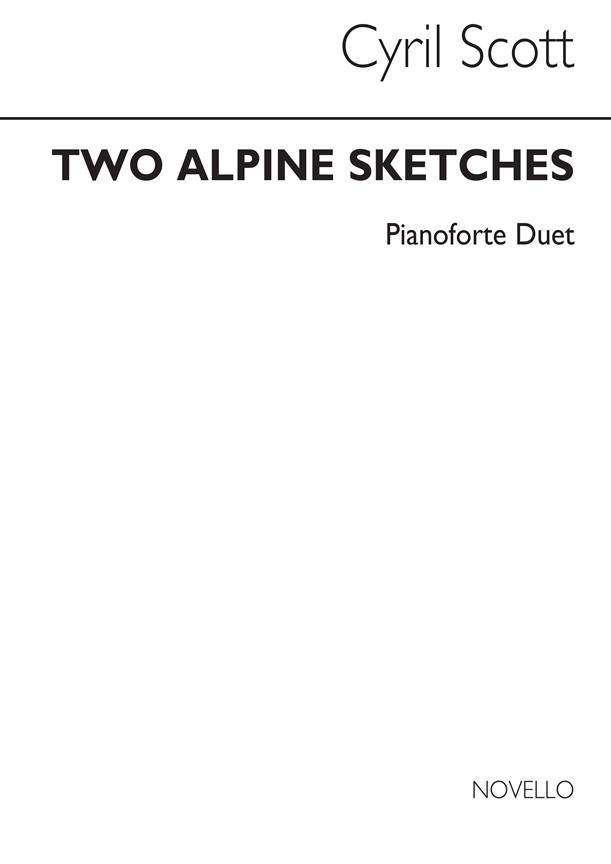Two Alpine Sketches Op58 Piano Duet