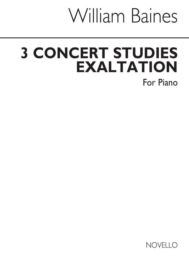 Exaltation (Three Concert Studies)