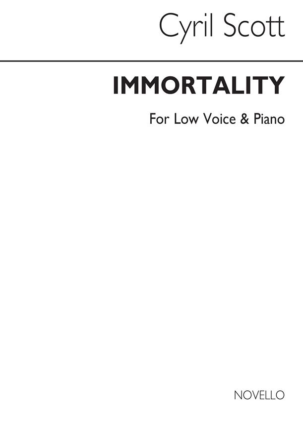Immortality-low Voice/Piano (Key-e Flat)