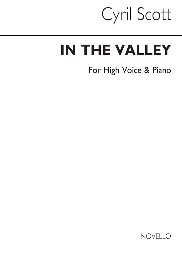 In The Valley-high Voice/Piano