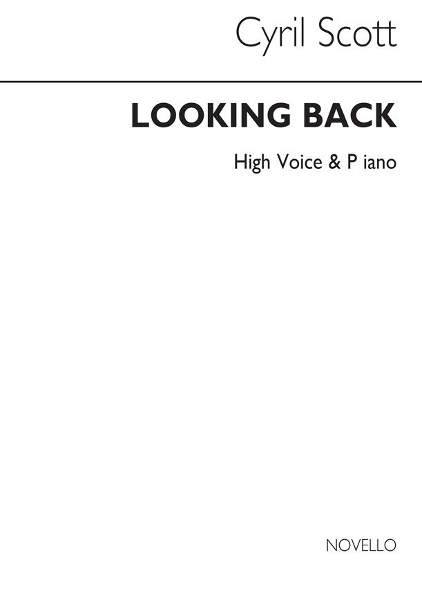 Looking Back-high Voice/Piano (Key-f)