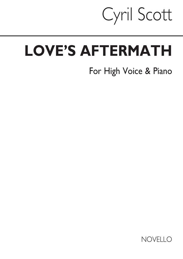 Love's Aftermath-high Voice/Piano (Key-d Flat)