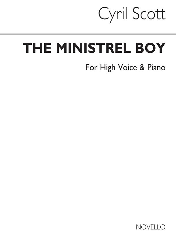 The Minstrel Boy-high Voice/Piano (Key-f)