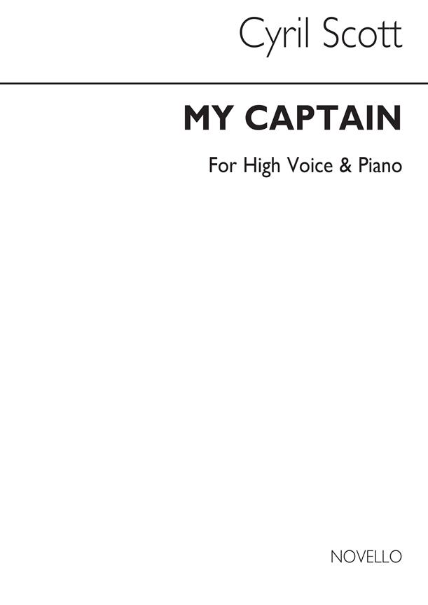 My Captain Op38-high Voice/Piano (Key-g)