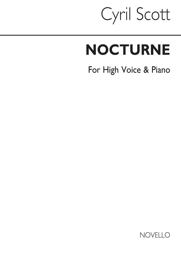 Nocturne-high Voice/Piano (Key-b)