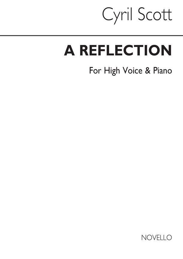 A Reflection-high Voice/Piano (Key-f)