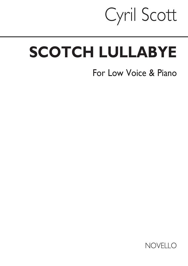 Scotch Lullabye Op57 No.3-low Voice/Piano (Key-d)