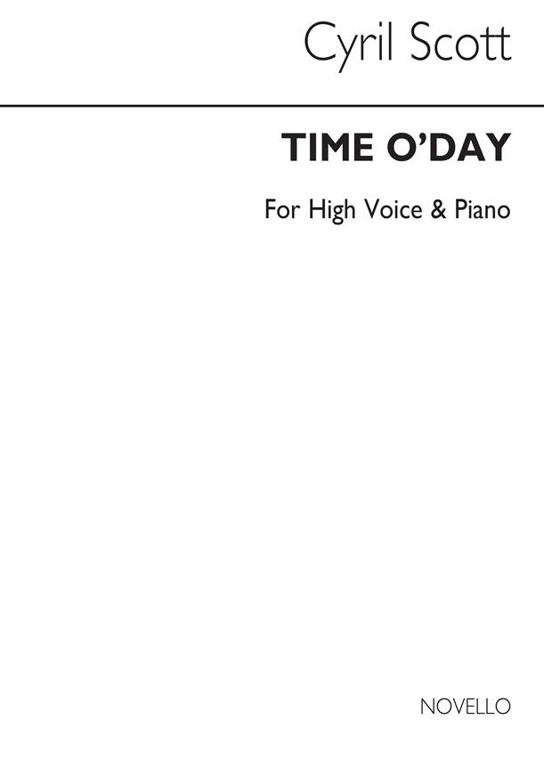 Time O'day-high Voice/Piano