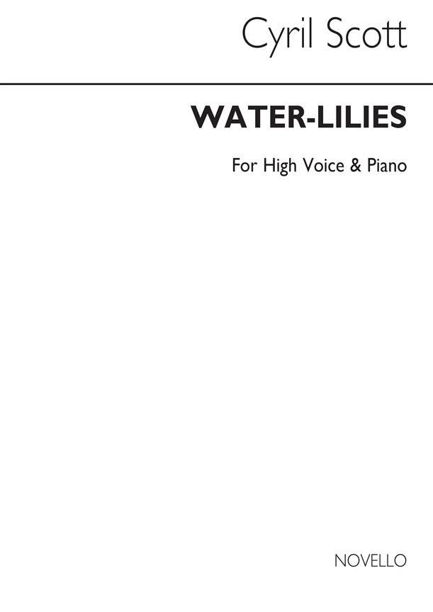 Water-lilies-high Voice/Piano (Key-e Flat)