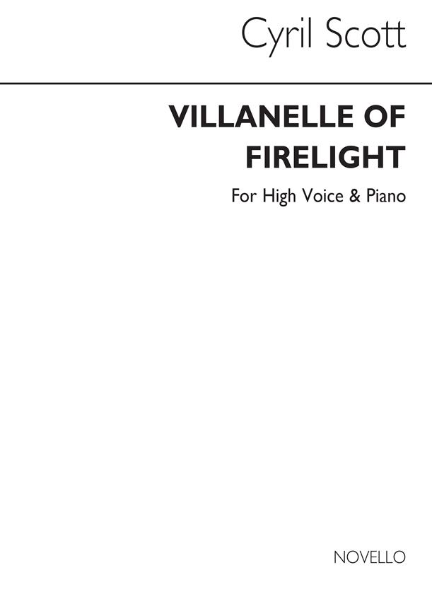 Villanelle Of Firelight-high Voice/Piano (Key-c)