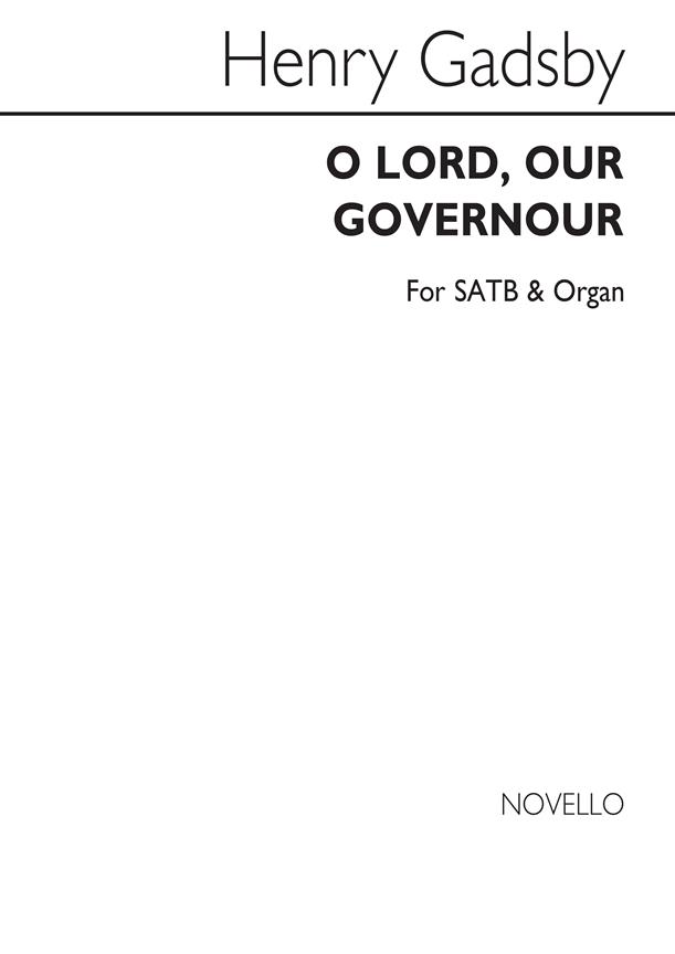 O Lord Our Governour Satb