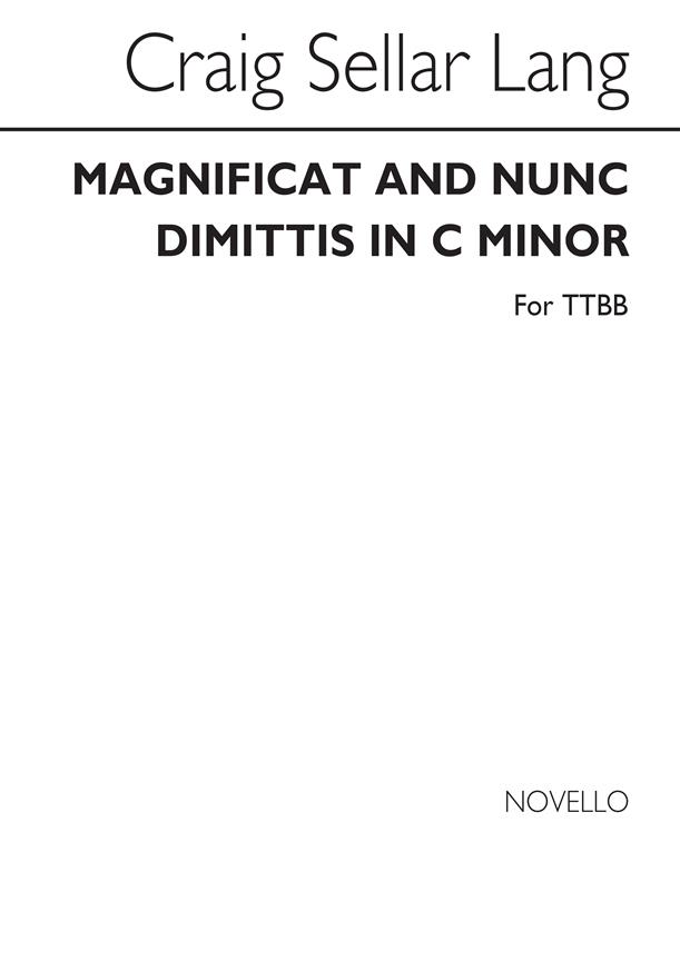 Magnificat And Nunc Dimittis for TTBB Chorus
