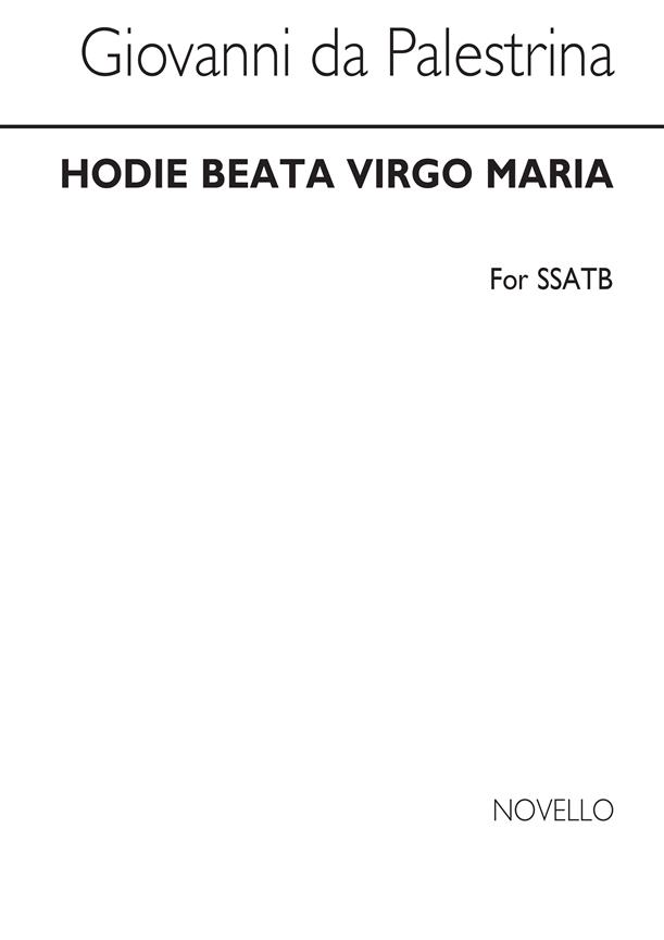 Palestrina Hodie Beata Virgo Maria(For Rehearsal Only)