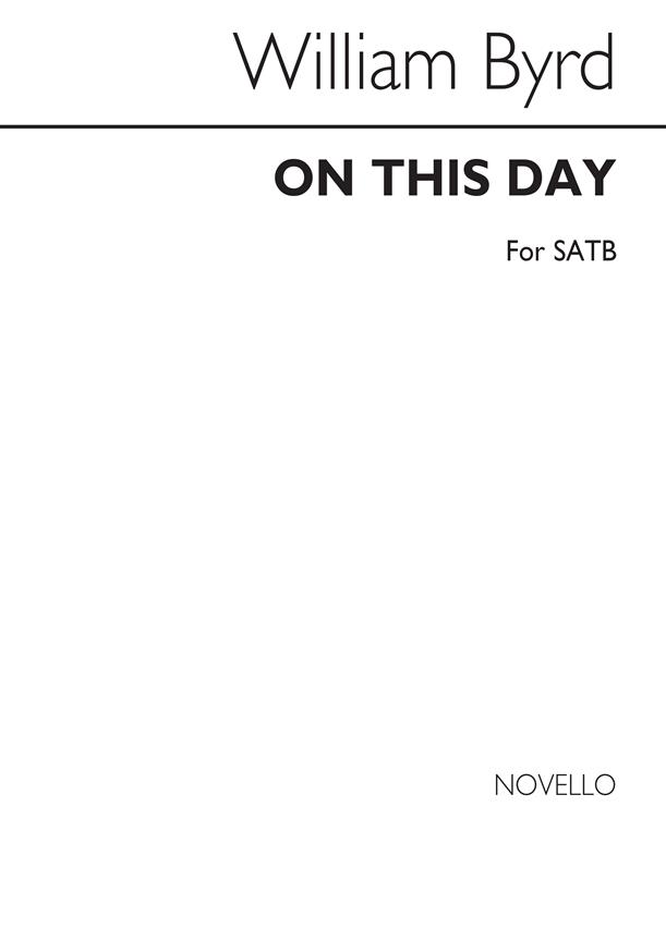 Hodie Beata Virgo Satb (On This Day)